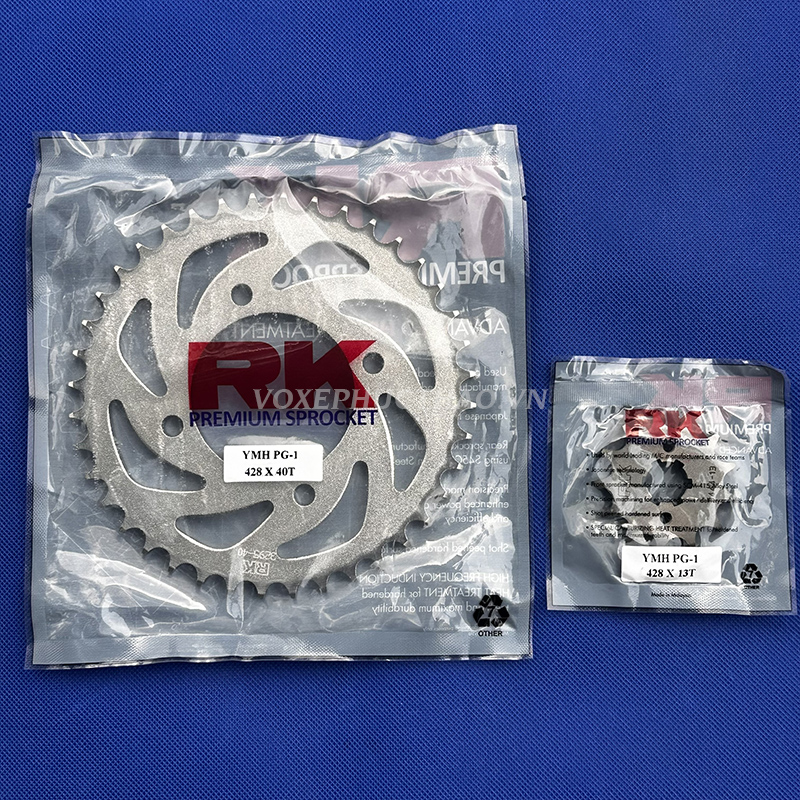NHÔNG DĨA RK NHÔNG 13T DĨA 40T YAMAHA PG-1