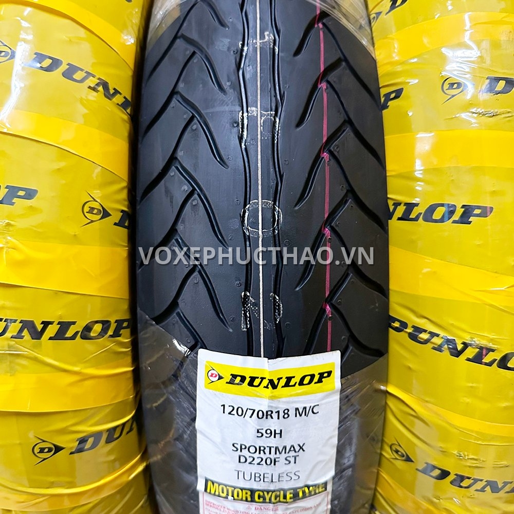 DUNLOP 120/70R18 TL D220 ST