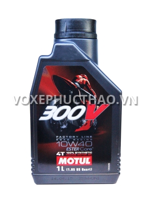 Motul 300V Factory Line 10W40 1Lít (3Lớp)
