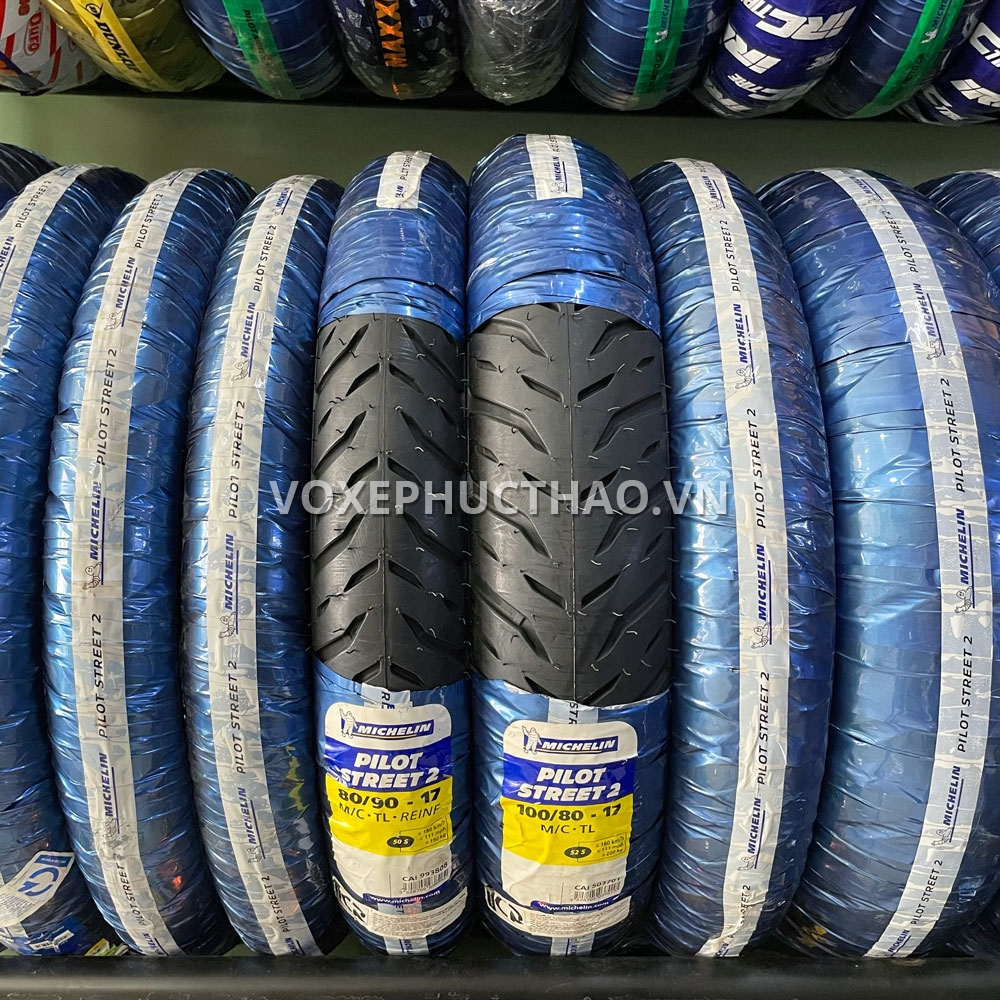 MICHELIN PILOT STREET 2. 80/90-17 TL - 100/80-17 TL