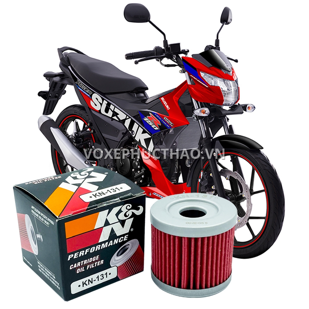 K&N KN-131 LỌC NHỚT SUZUKI RAIDER / SATRIA / BANDIT / GSX150