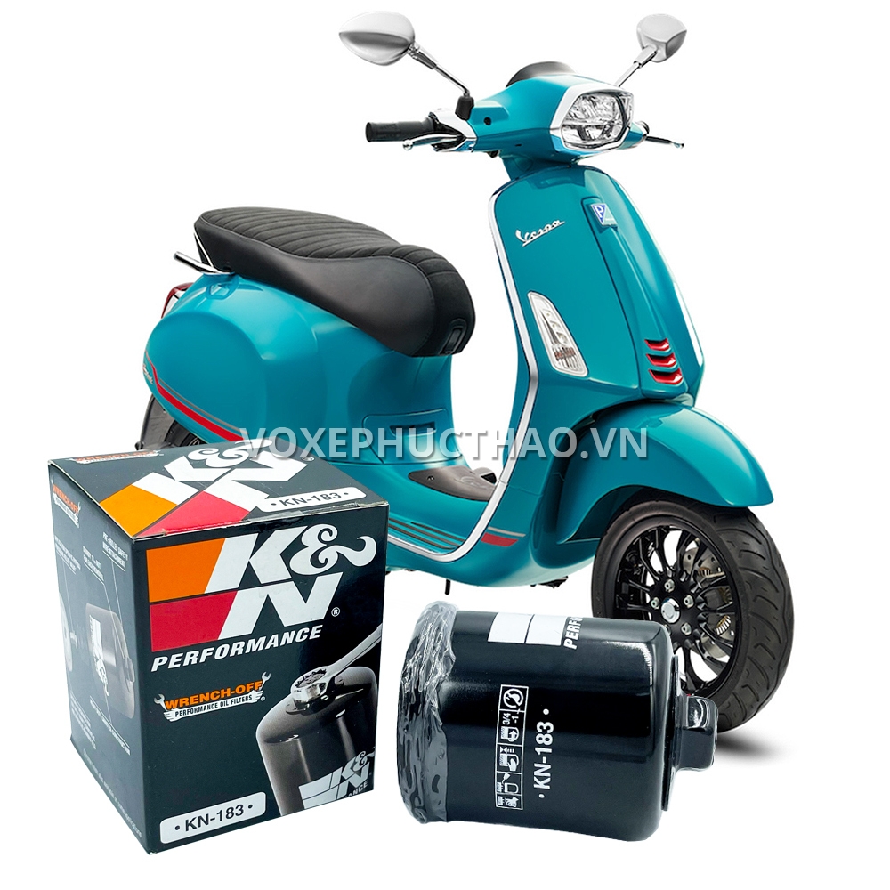 K&N KN-183 LỌC NHỚT VESPA / PIAGGIO