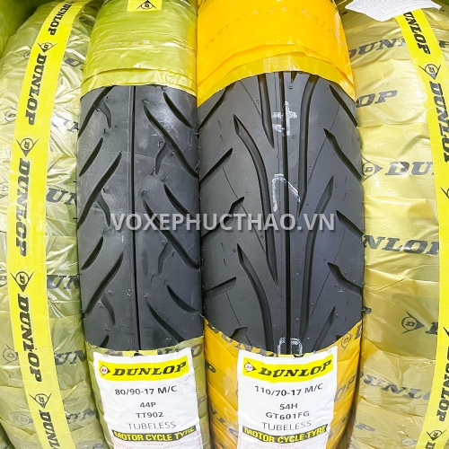 DUNLOP TT902-GT601 80/90-17 TL - 110/70-17 TL