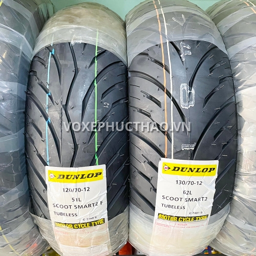 DUNLOP SCOOT SMART 2 120/70-12 TL - 130/70-12 TL