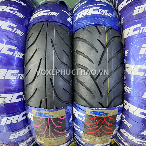 IRC SCT006 100/80-14 TL - SCT007 120/70-14 TL