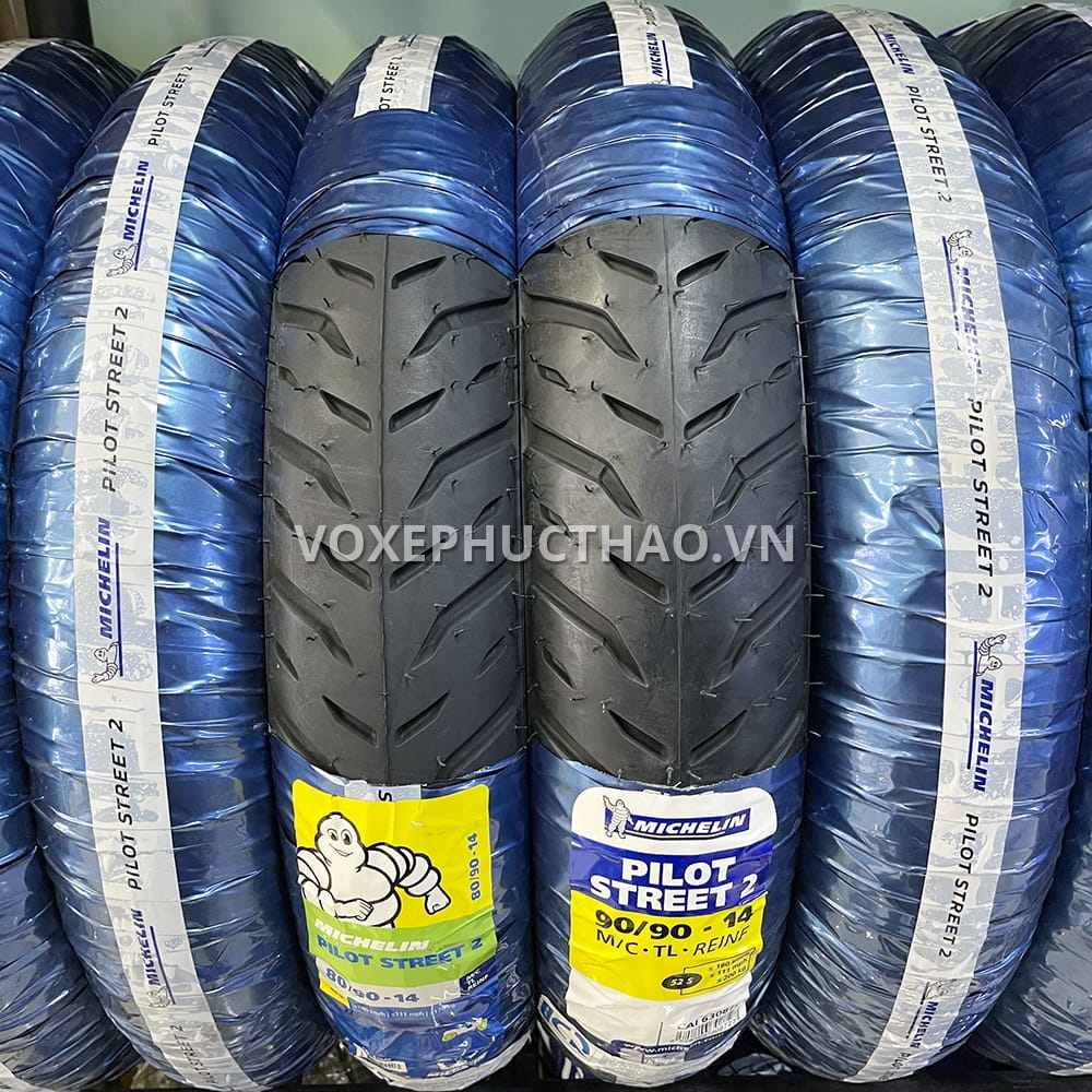MICHELIN PILOT STREET 2. 80/90-14 TL - 90/90-14 TL