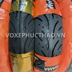 YOKOHAMA E500 - E501 Vỏ trước 90/90-12 TL, vỏ sau 100/90-10 TL