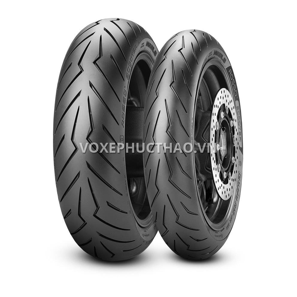PIRELLI DIABLO ROSSO SPORT Vỏ trước 90/80-14, vỏ sau 100/80-14