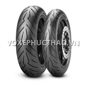 PIRELLI Vỏ trước 120/70-12 TL --- vỏ sau 120/70-12 TL