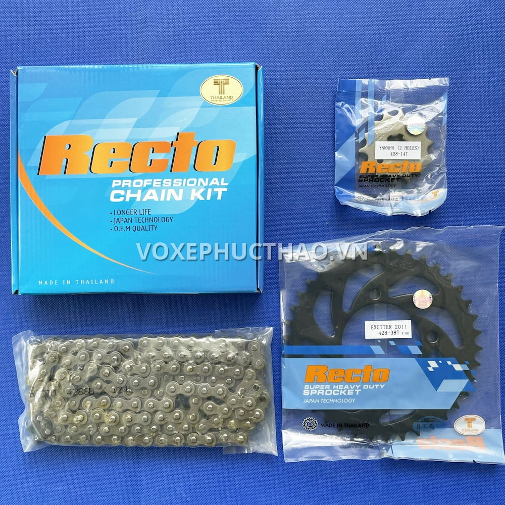 NHÔNG SÊN DĨA RECTO EXCITER 135 2011 - 2014 9 LY