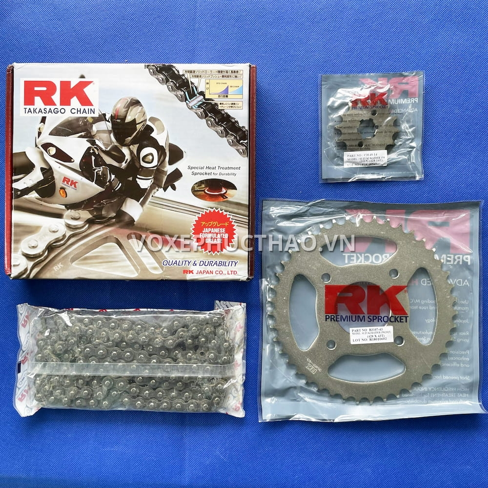 NHÔNG SÊN DĨA RK RAIDER XĂNG CƠ 10 LY