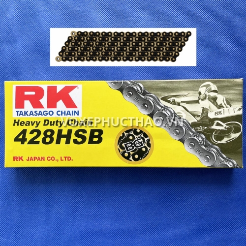 SÊN RK VÀNG ĐEN 428HSB - 132 MẮT 10 LY