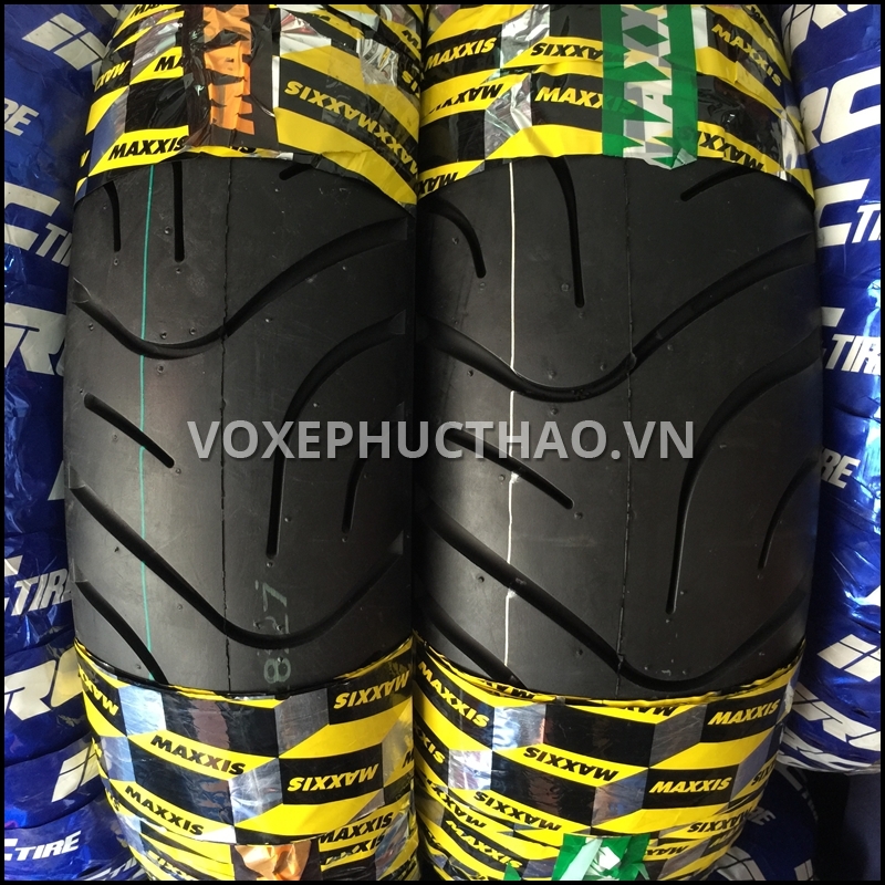MAXXIS Vỏ trước 110/90-13 TL -- vỏ sau 130/70-13 TL