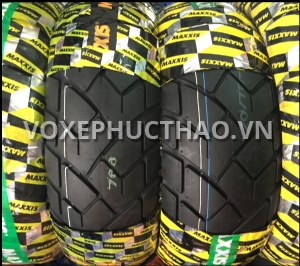 MAXXIS Vỏ trước 110/70 11 TL, vỏ sau 120/70 11 TL