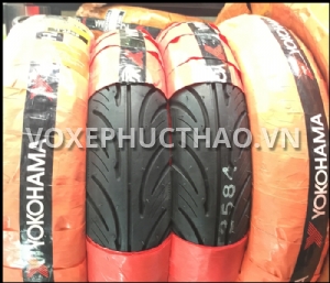 YOKOHAMA S501 TL Vỏ trước 110/70-12 TL - vỏ sau 110/70-12 TL