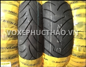 DUNLOP Vỏ trước 110/90-13 TL vỏ sau 130/70-13 TL