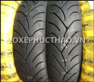 DUNLOP Vỏ trước 110/70-12 TL - vỏ sau 110/70-12 TL