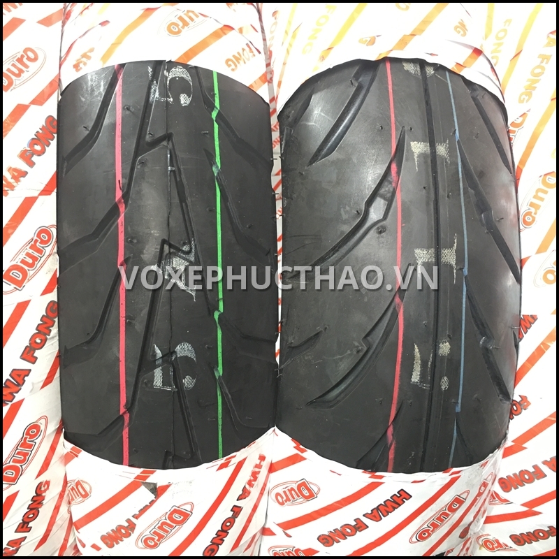 DURO HF918-DM1092 Vỏ trước 100/80-17 TL - vỏ sau 120/70-17 TL
