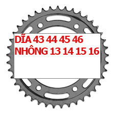 NHÔNG SÊN DĨA BRIXTON BX 125 / BRIXTON BX 150