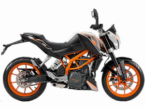 NHÔNG SÊN DĨA KTM DUKE 390